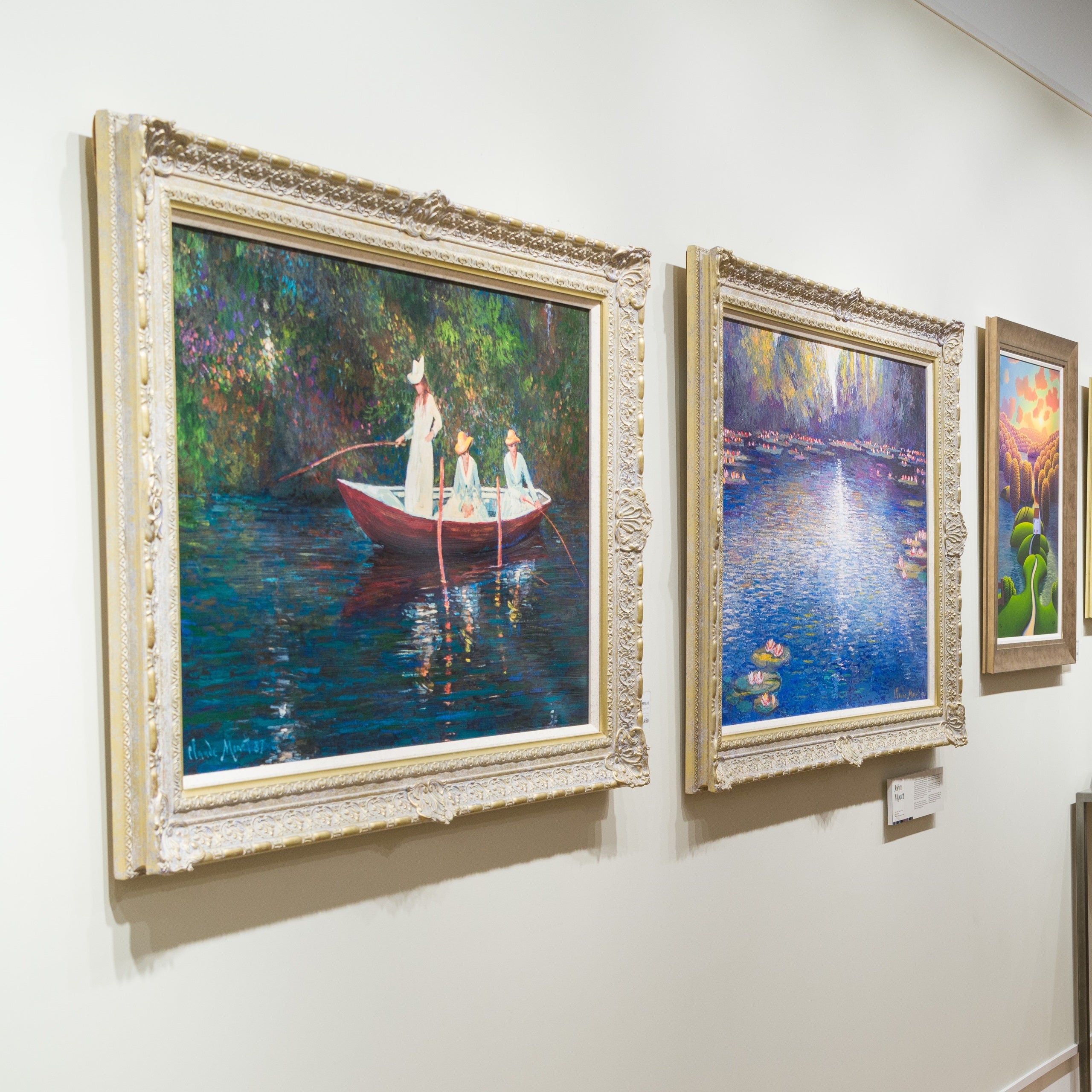 Monet In Giverny, Autumn 2023 | Framed Set of Two