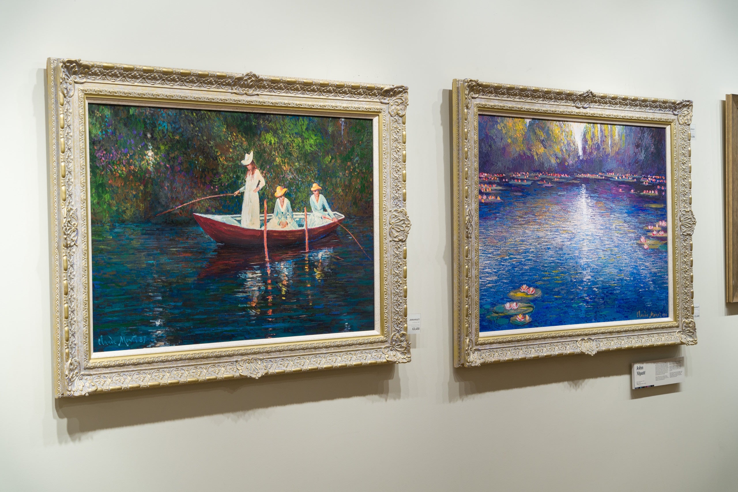 Monet In Giverny, Autumn 2023 | Framed Set of Two