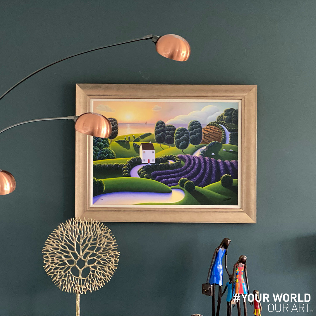 Paul Corfield, Lavender By The Sea, YourWorldOurArt entry