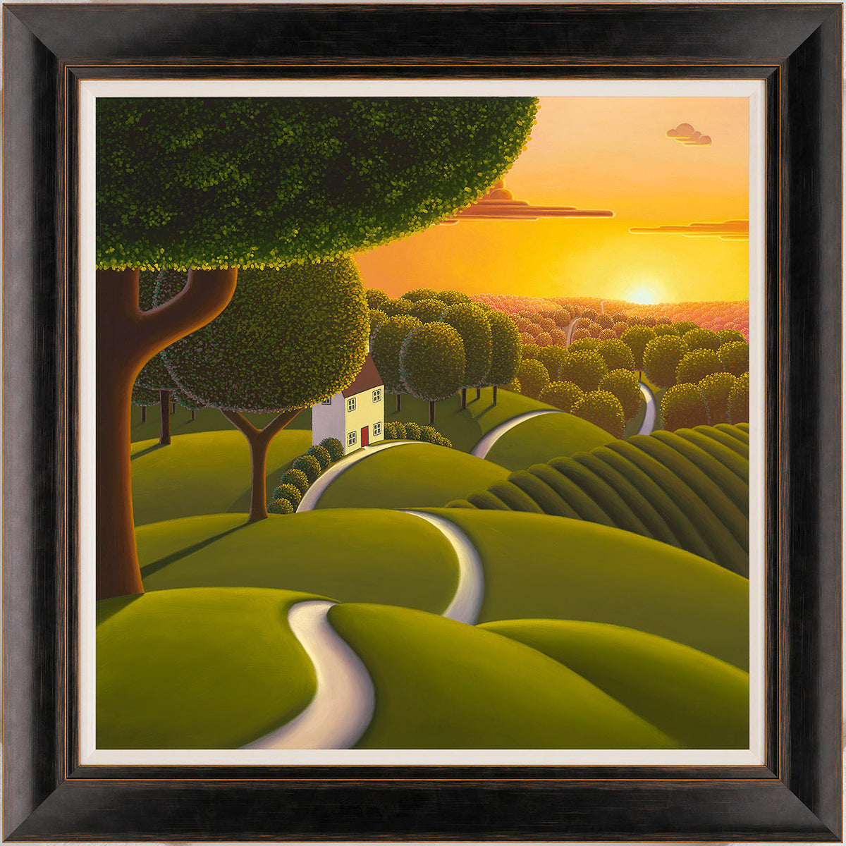 Paul Corfield Sunlight Over The Tree Tops