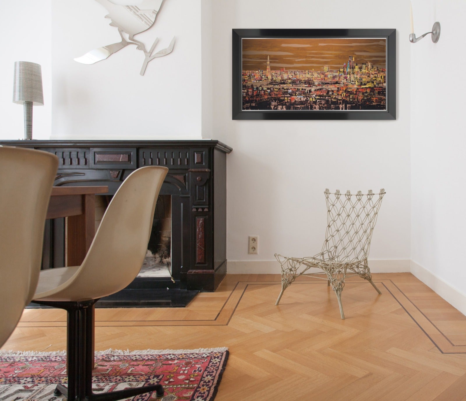 Paul Kenton, Prominence, £1450, giclée on stainless steel and copper substrate 1600x1379