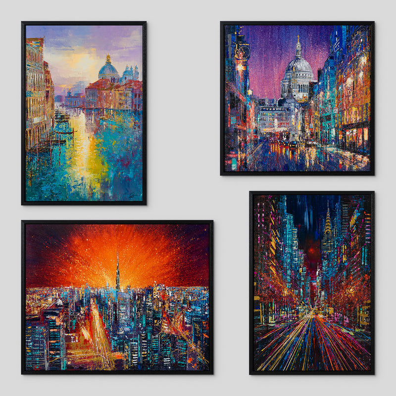 PKE Framed Set of Four