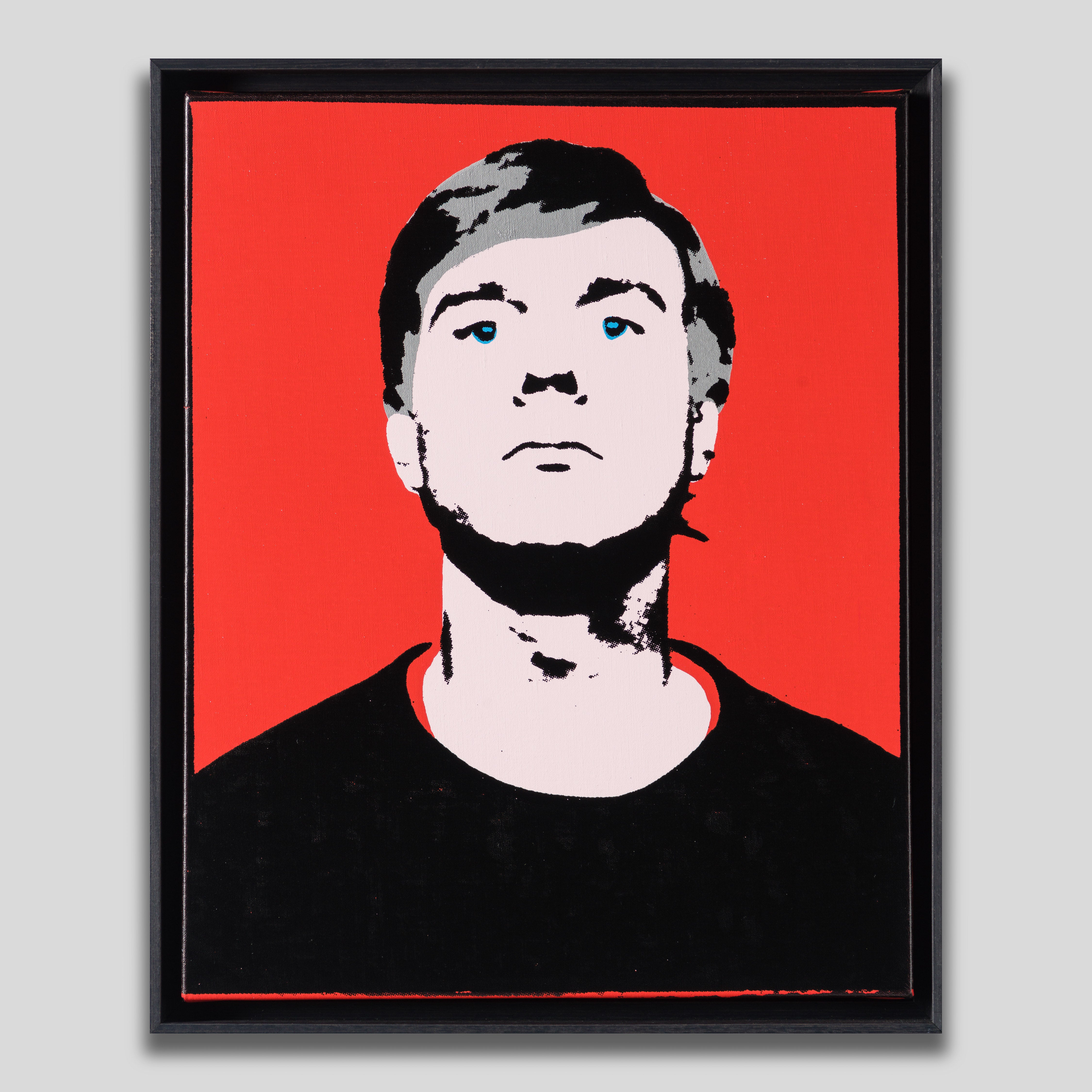 PSE SIL POR 18004 1 Self Portrait Cadmium Light Red