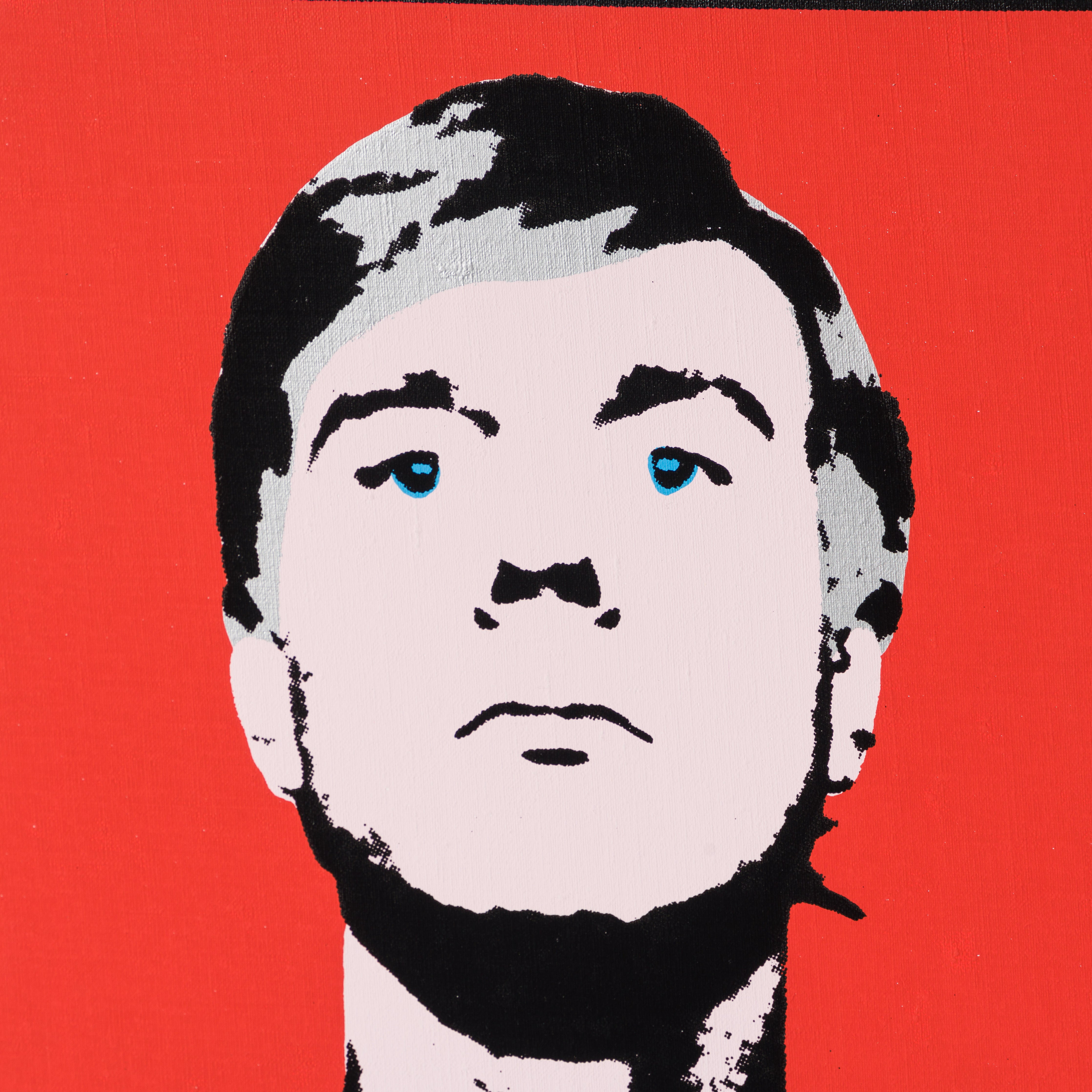 PSE SIL POR 18004 3 Self Portrait Cadmium Light Red