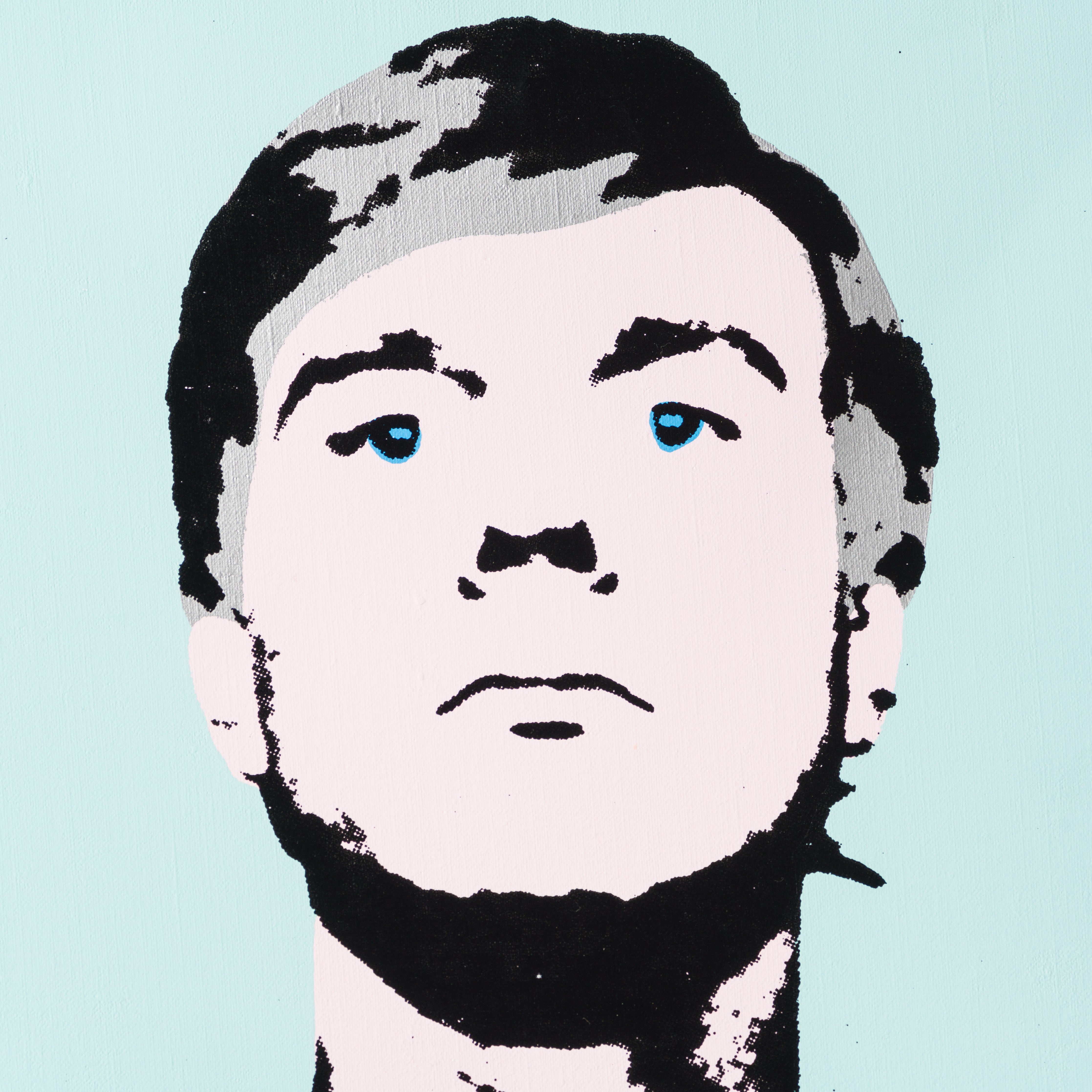 PSE SIL POR 18006 7 Self Portrait Phthalo Green