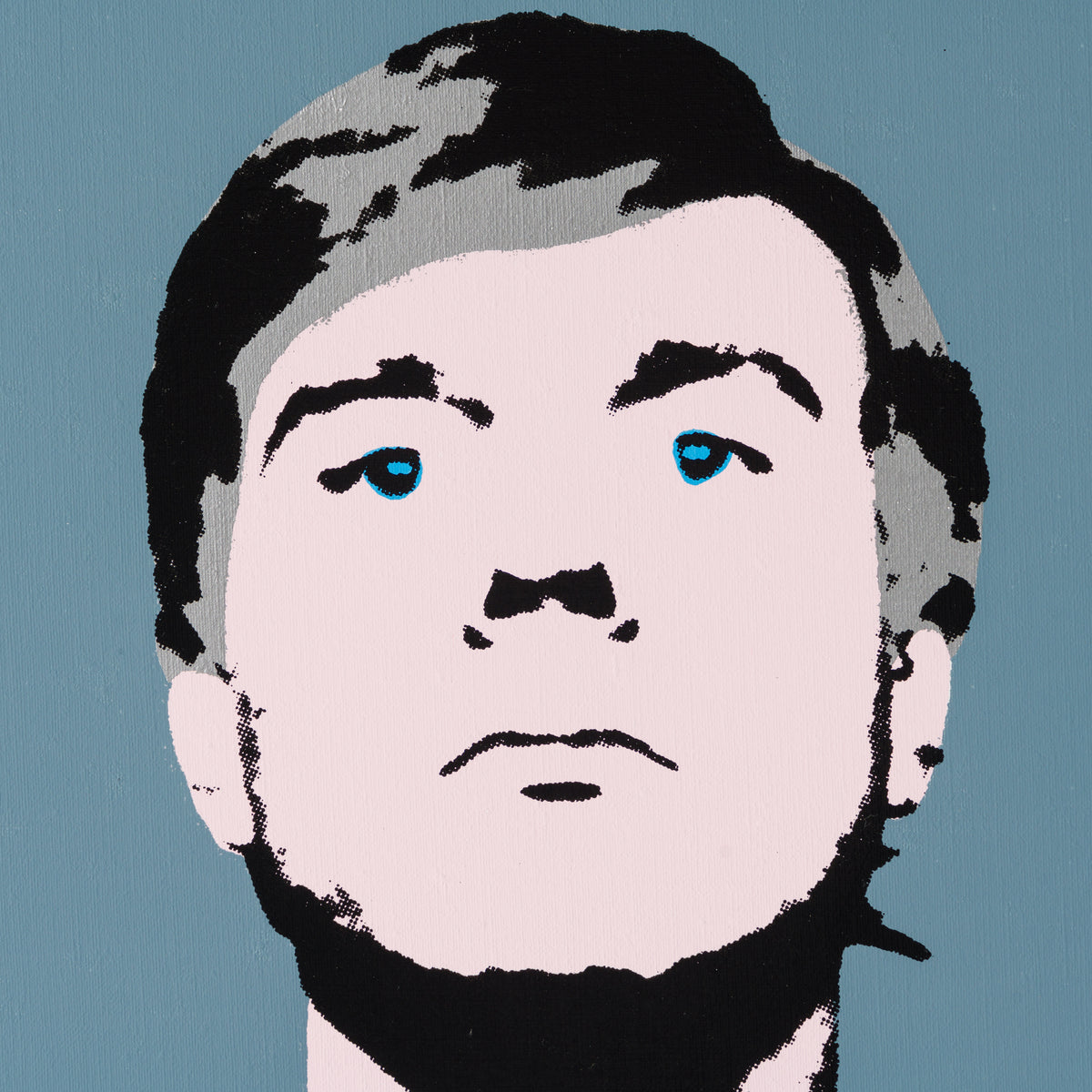 PSE SIL POR 18007 3 Self Portrait Grey (Mars Black and Titanium White)