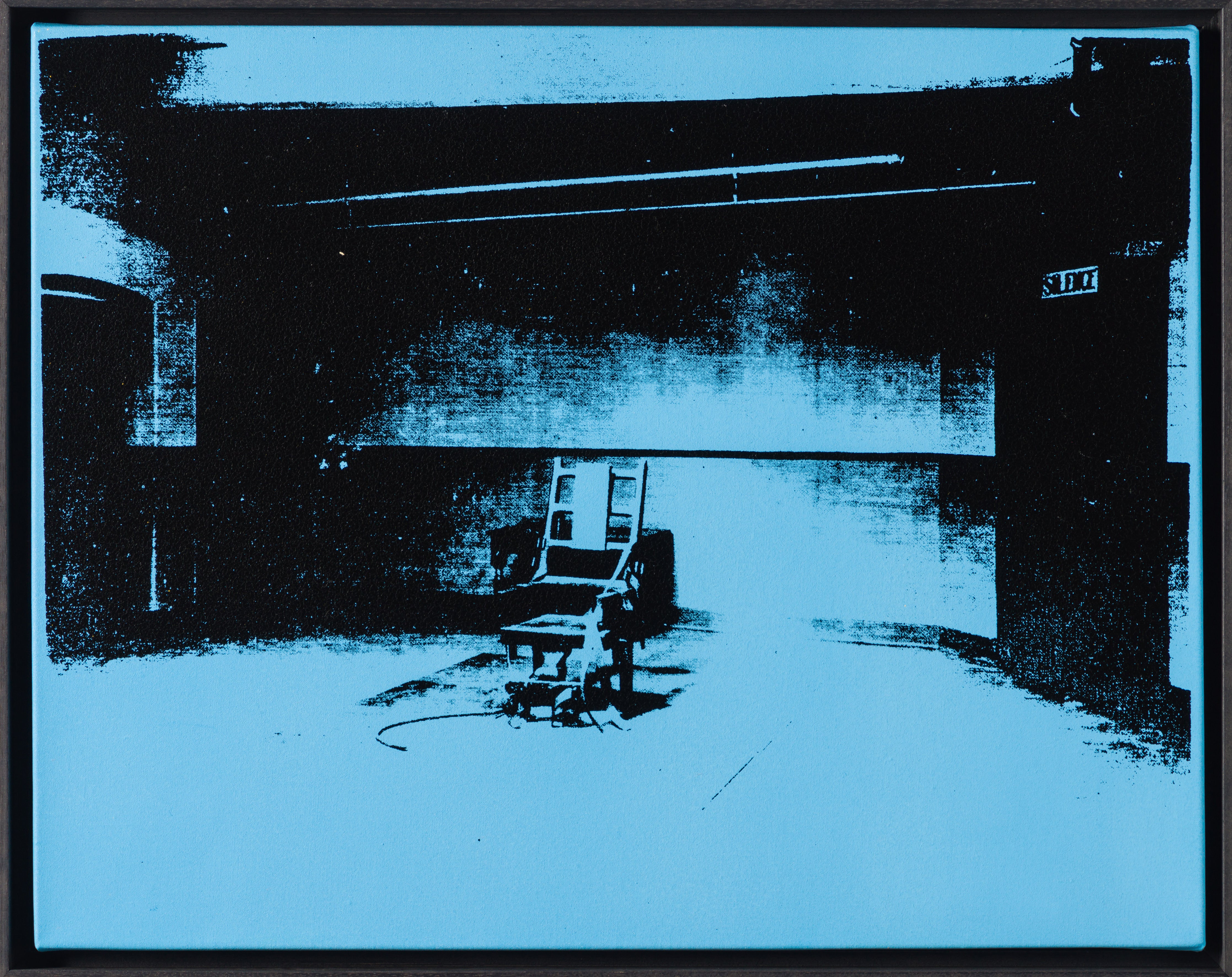 PSE SIL POR 18009 4 Little Electric Chair Phthalo Blue