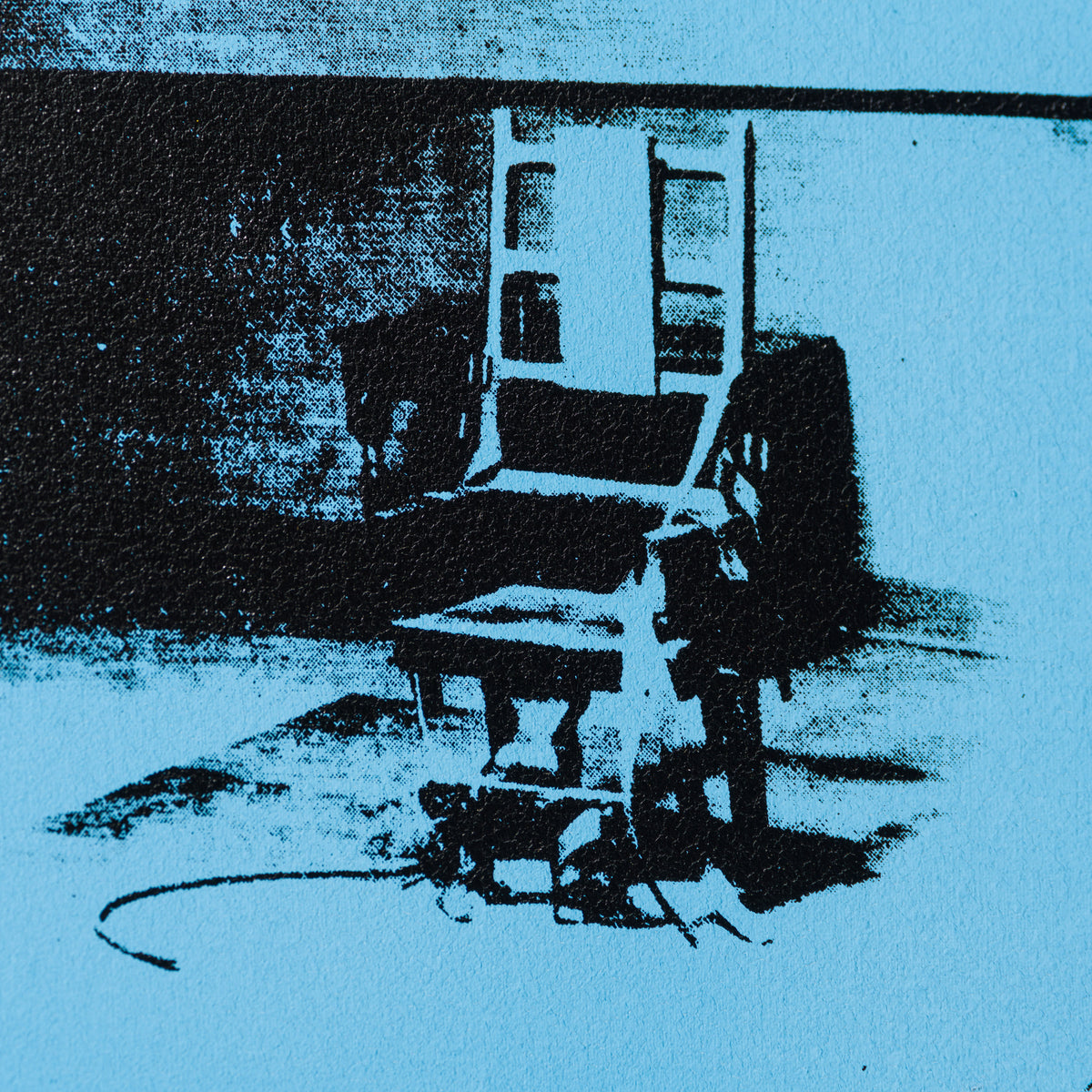 PSE SIL POR 18009 6 Little Electric Chair Phthalo Blue