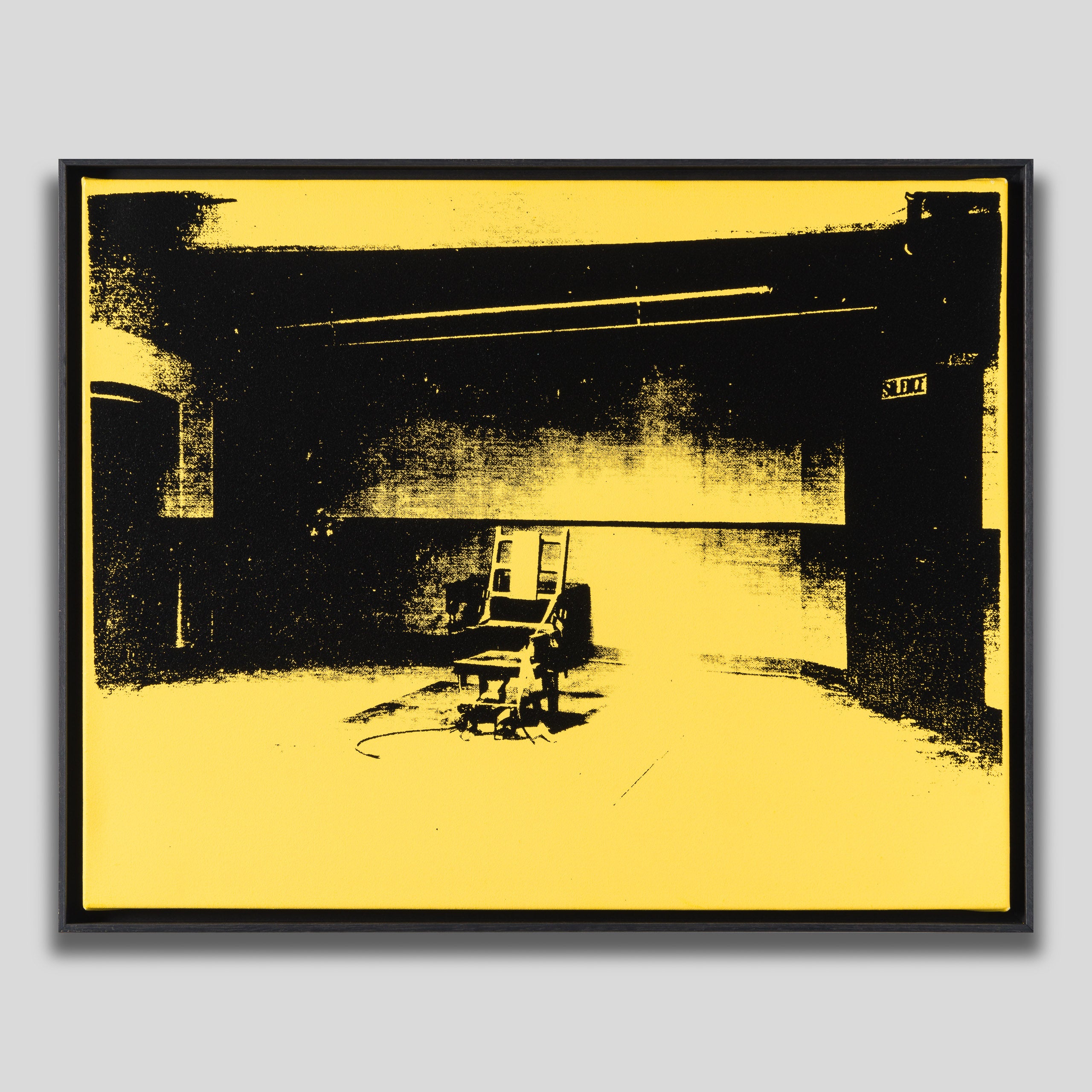 PSE SIL POR 18011 1 Little Electric Chair Cadmium Yellow