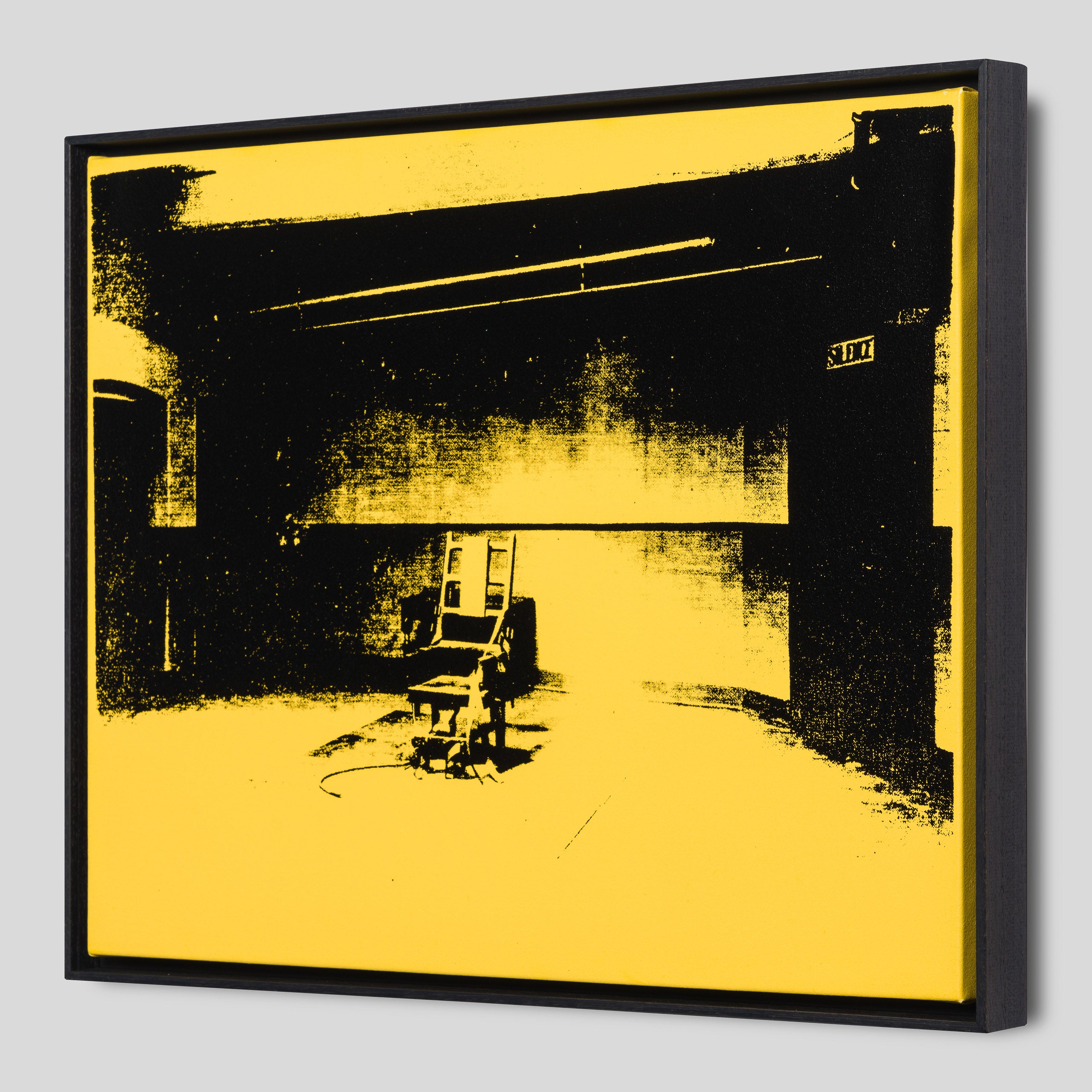 PSE SIL POR 18011 2 Little Electric Chair Cadmium Yellow