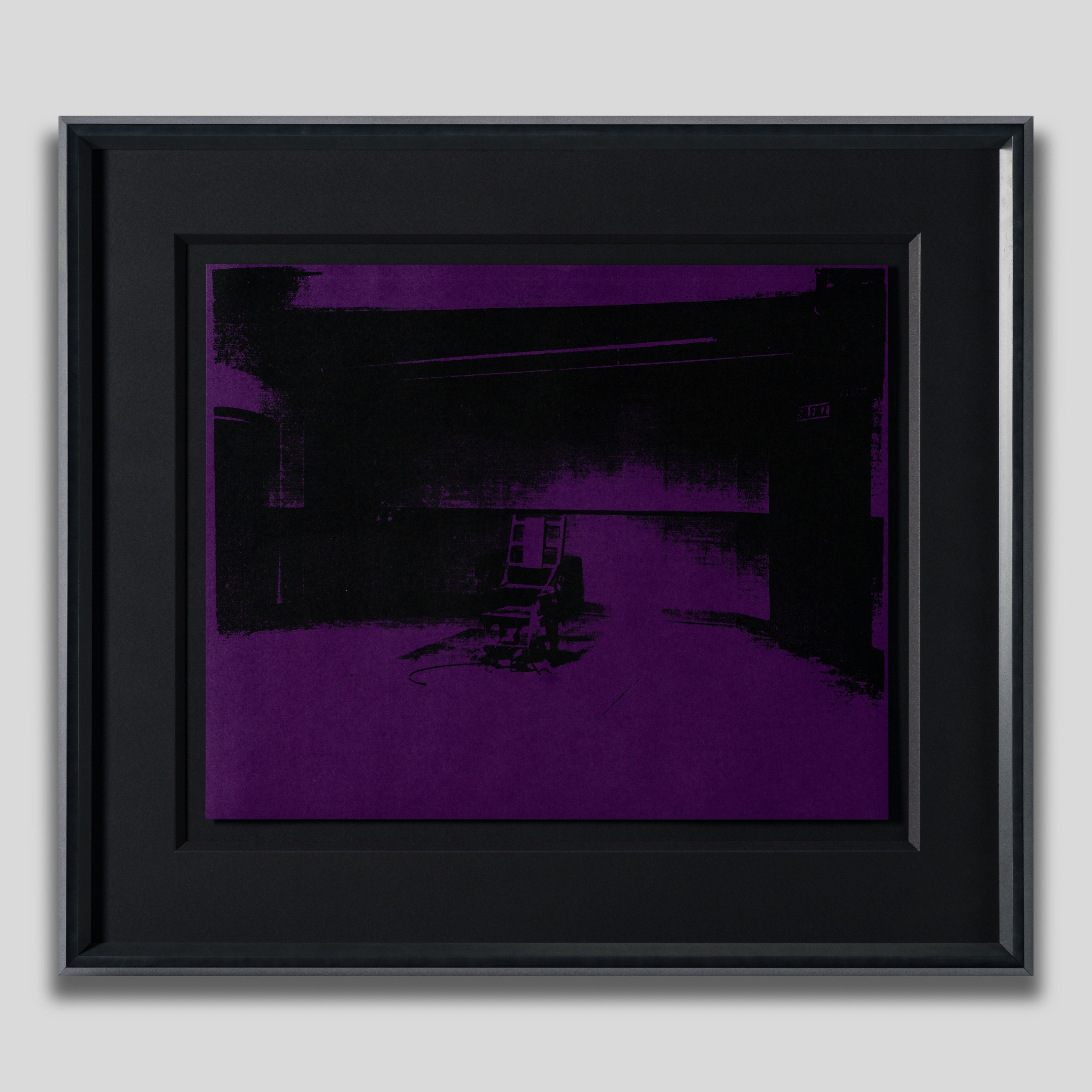 PSE SIL POR 21302 1 Little Electric Chair Dioxazine Purple