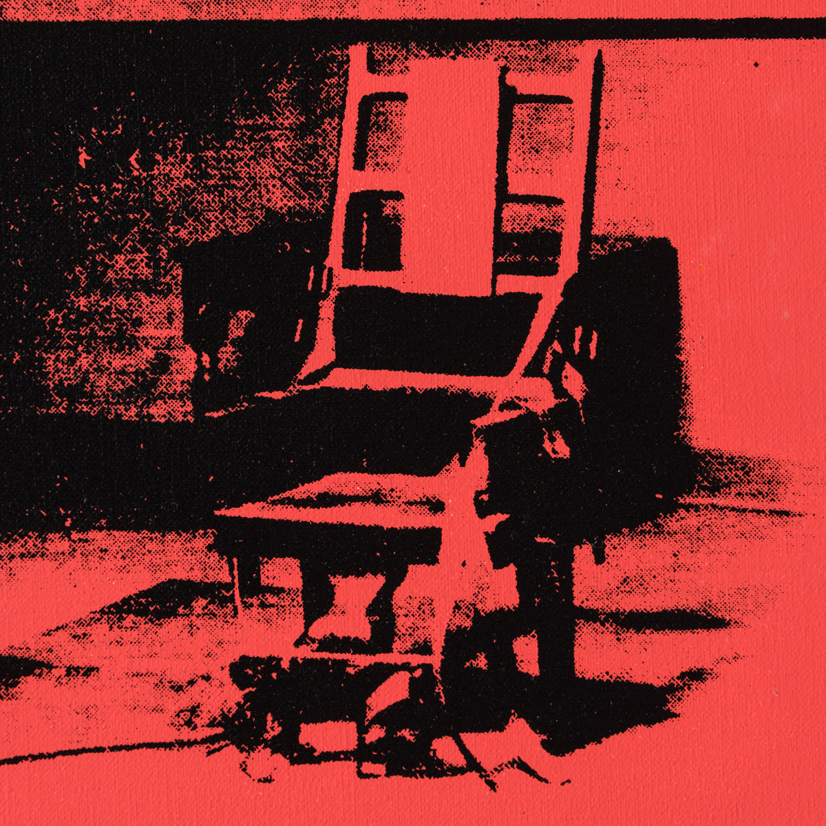 PSE SIL POR 21304 3 Little Electric Chair Naphthol Red