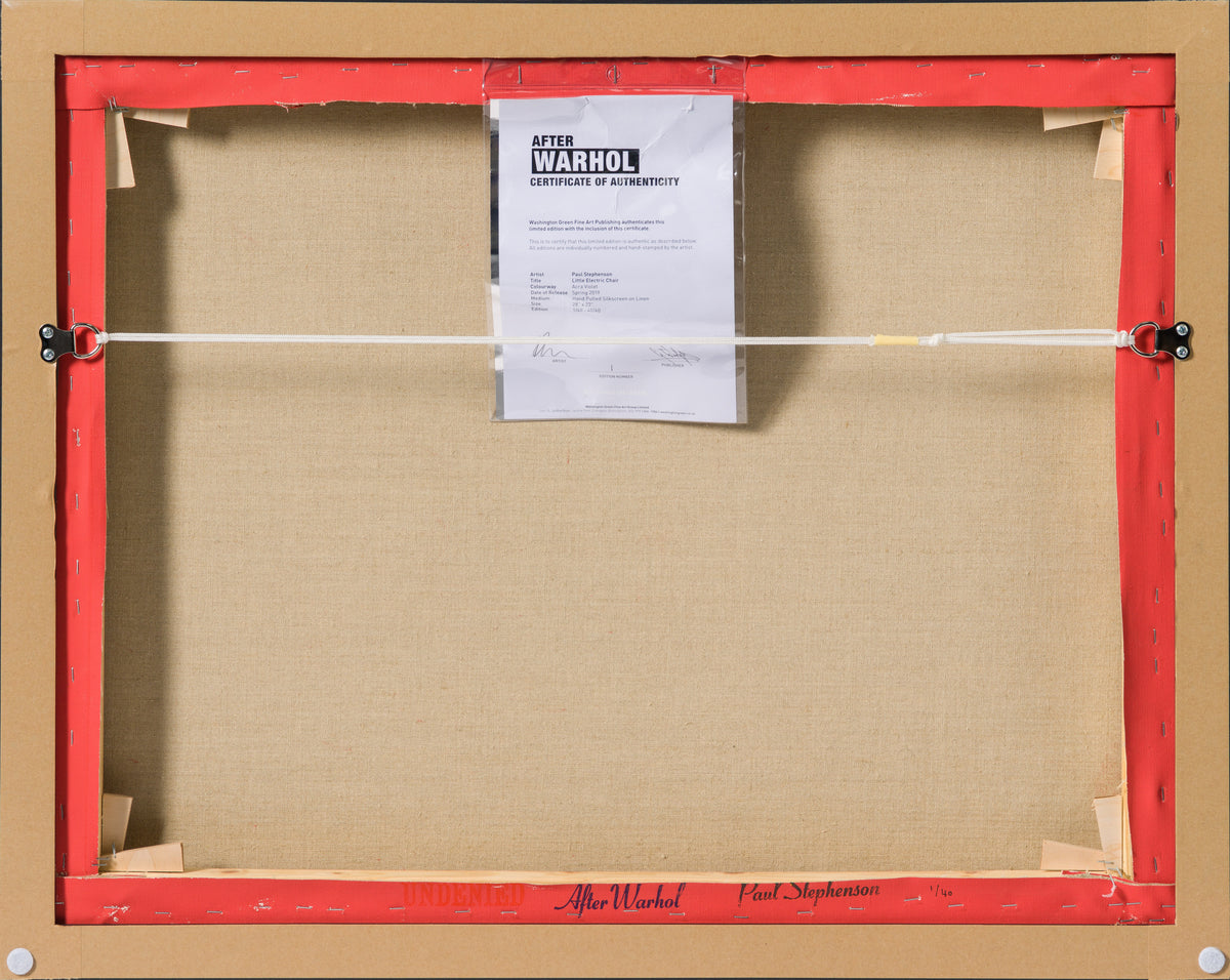 PSE SIL POR 21304 6 Little Electric Chair Naphthol Red