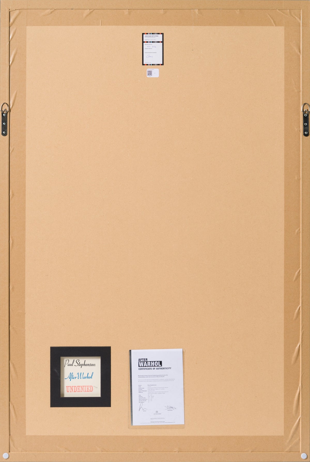 PSE SIL POR 25257 6 Cow IV Fluorescent Pink On Fluorescent Yellow