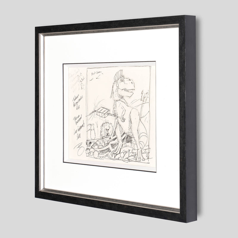 The British Empires Tenpenny Britannisaurus Rex (Sketch)