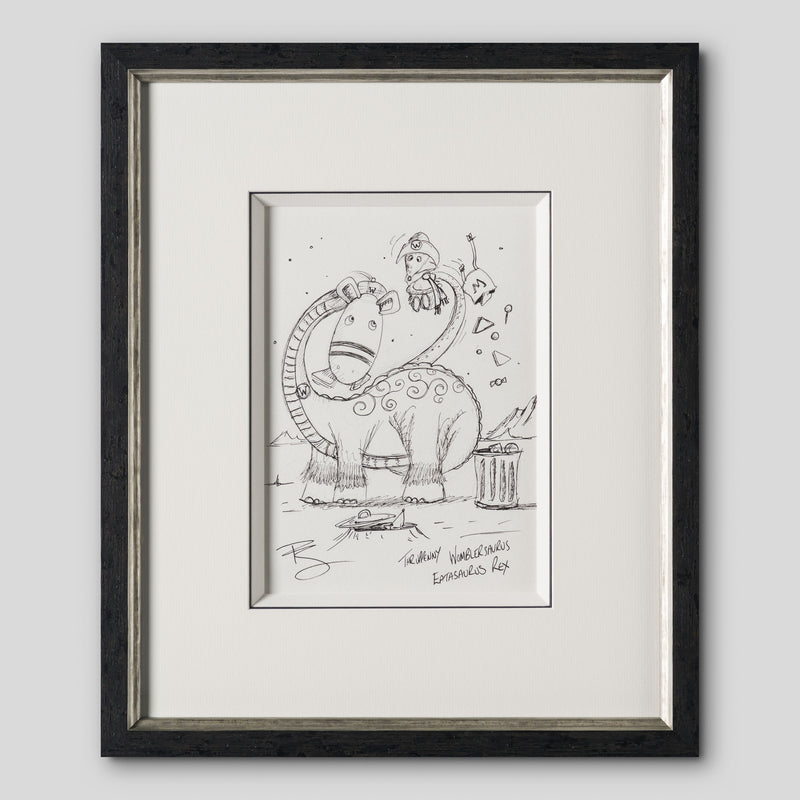 PSM ORI SKT 21557 Thrupenny Womblesaurus Eatasaurus Rex 1