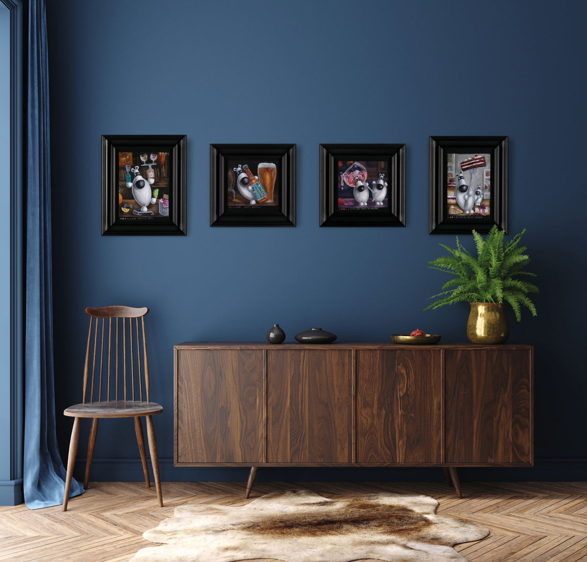 PSM Pick n Mix roomset blue wall Go4