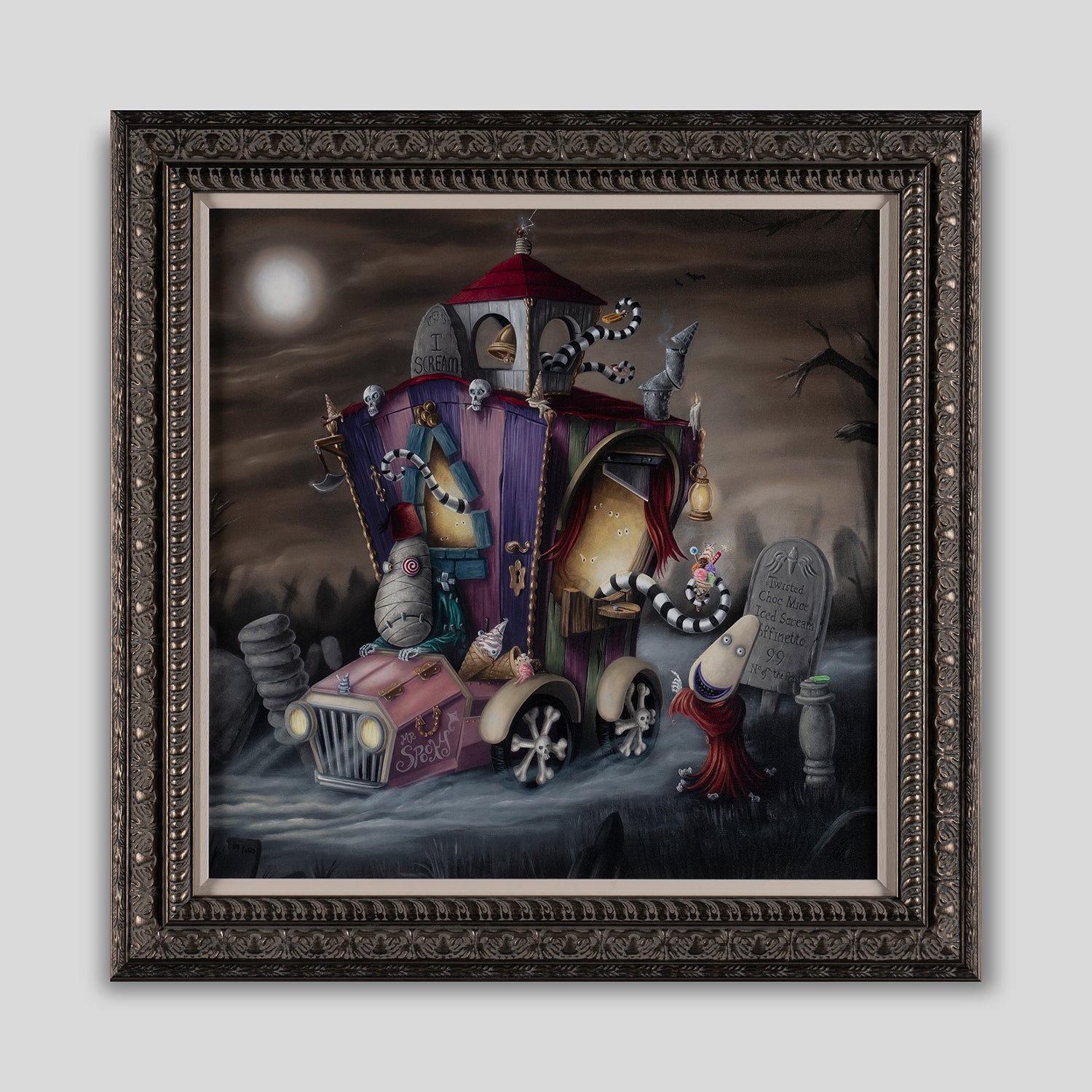 PSM SLE HUM 17721 1a The Freakishly Fiendish Fright Scream Man