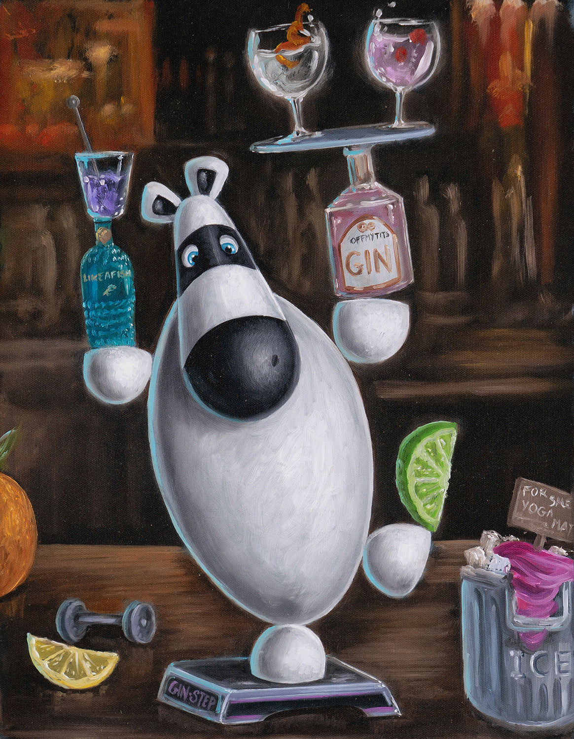 PSM SLE HUM 25044 3 Gin not Gym