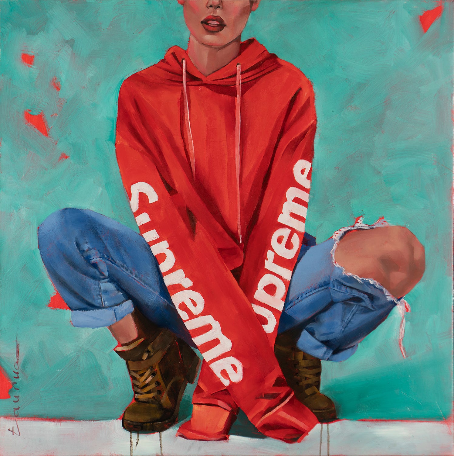 PTA ORI POR 27448 3 Supreme Rouge