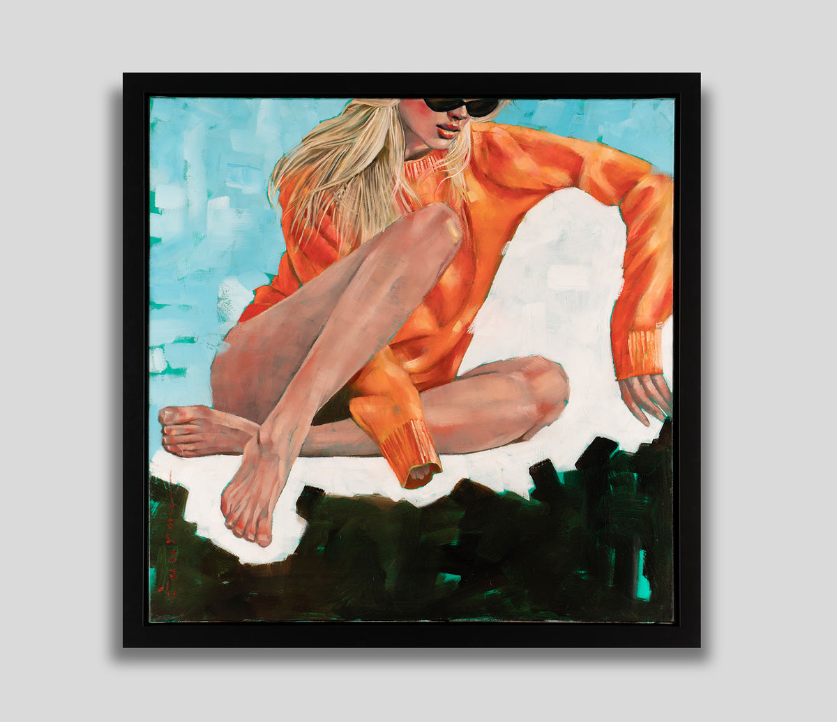 PTA ORI POR 28115 1 Le Pull Orange