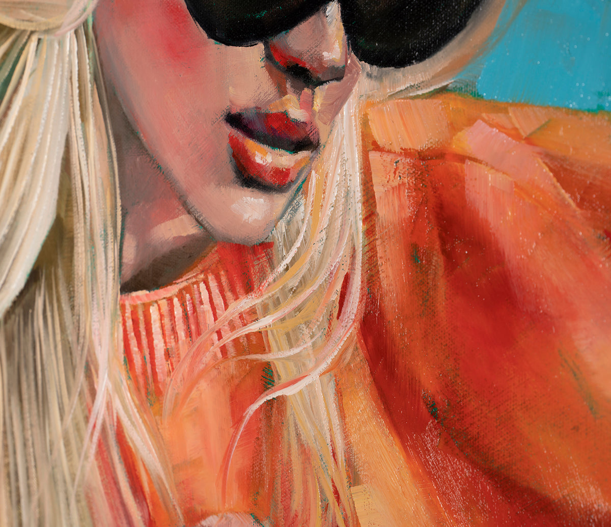 PTA ORI POR 28115 5 Le Pull Orange