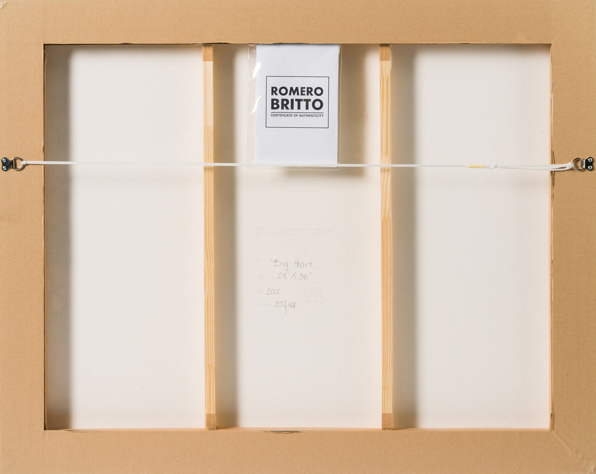 RBR SLE HUM 18243 6 Big Heart Hand Embellished