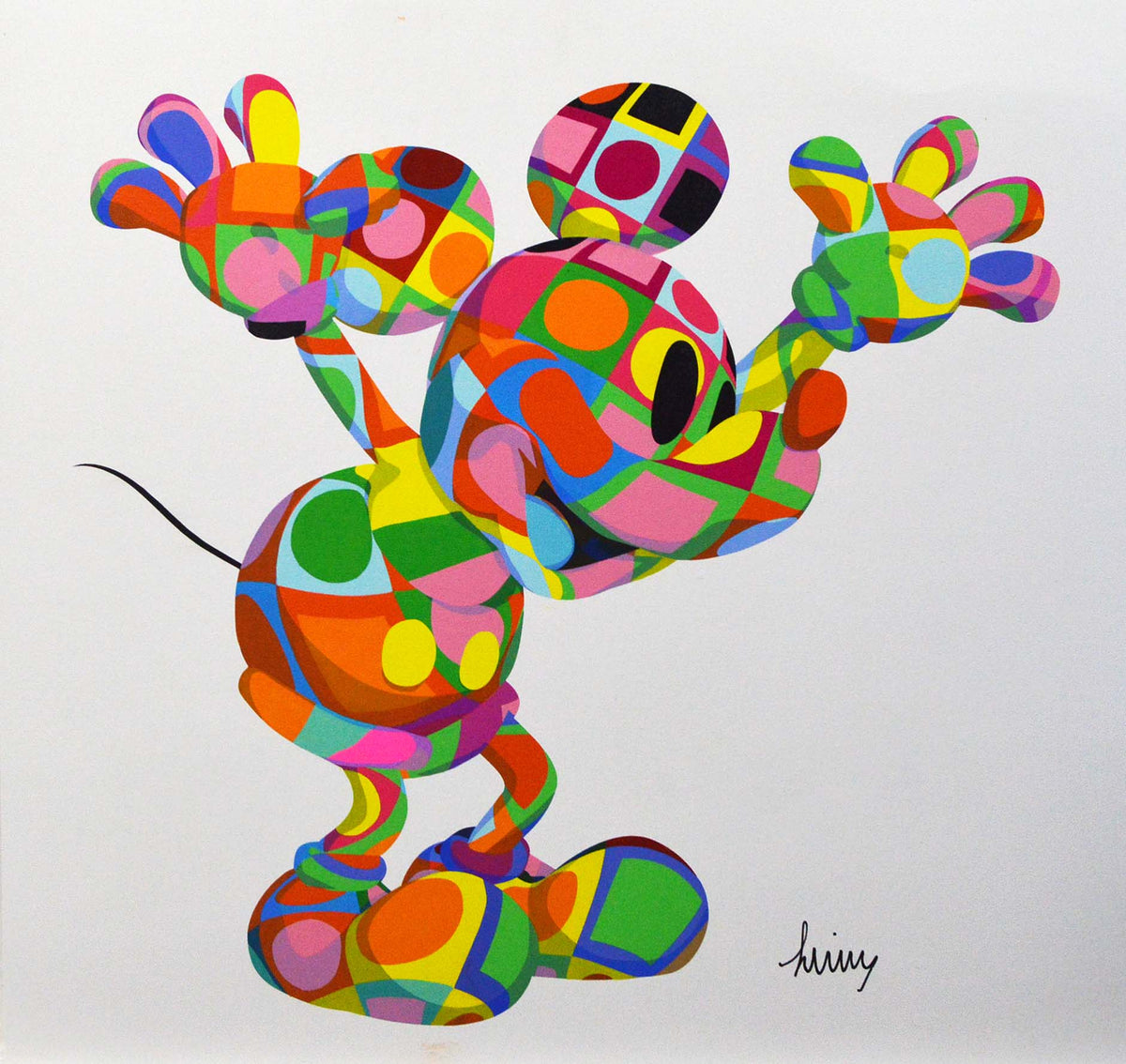 RLE ORI Mickey Hands Up # 2