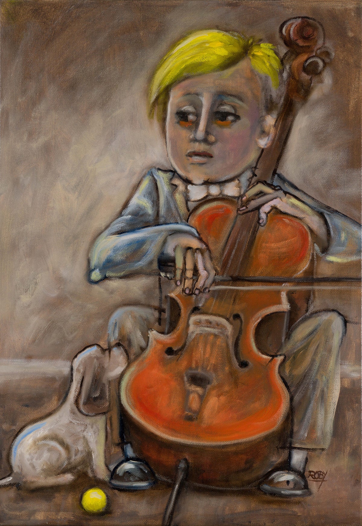 Roby Number One Fan 42cm x 59 5cm