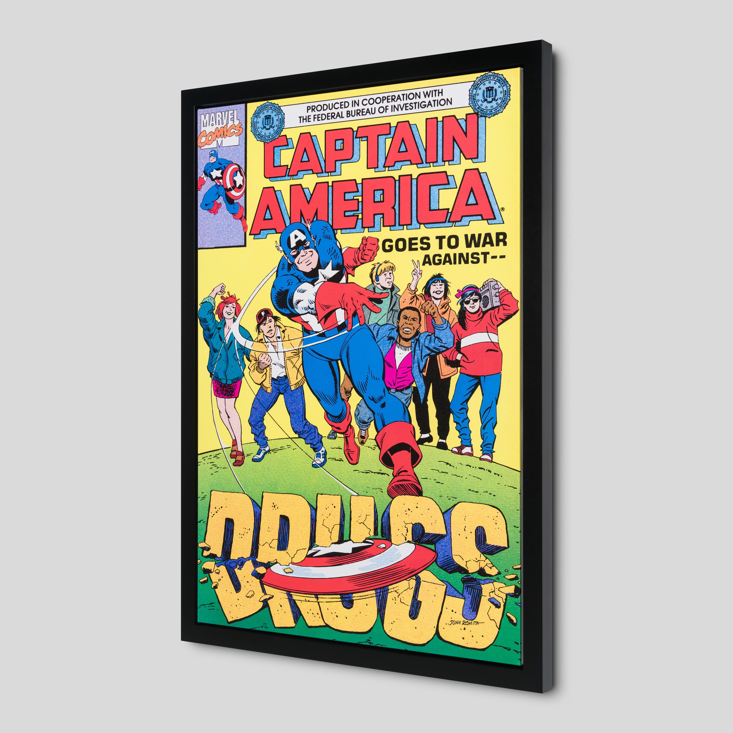 ROM Captain America Goes to War Against Drugs 2