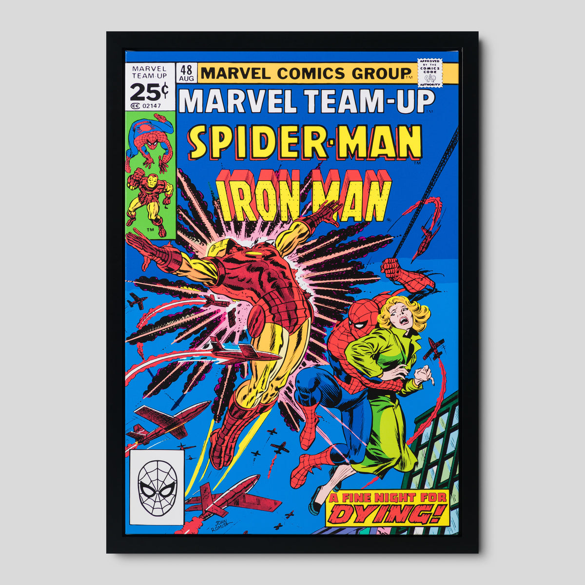 ROM Marvel Team Up Spider man Iron Man #22 1