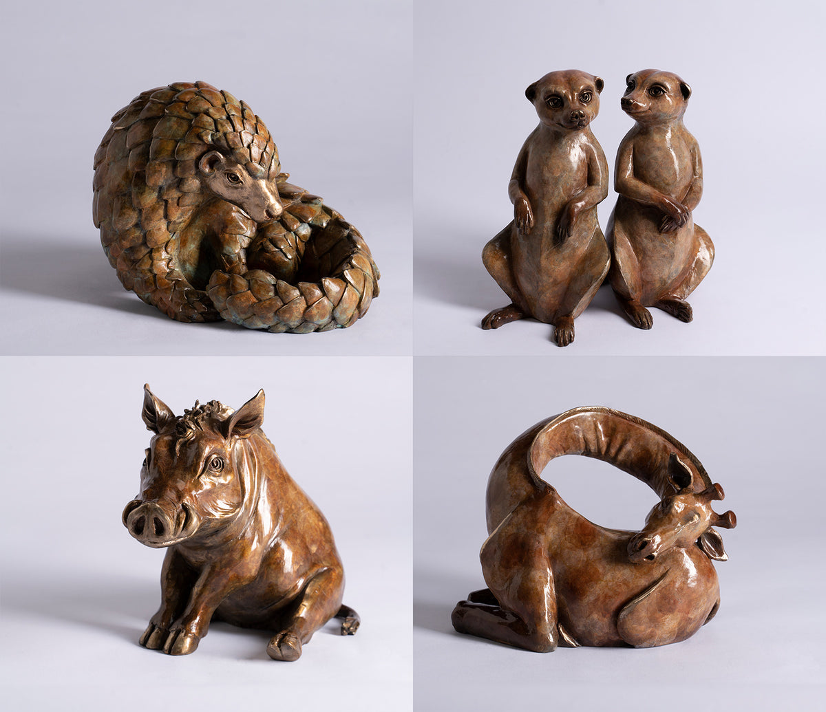 RWI Sculptures set of four