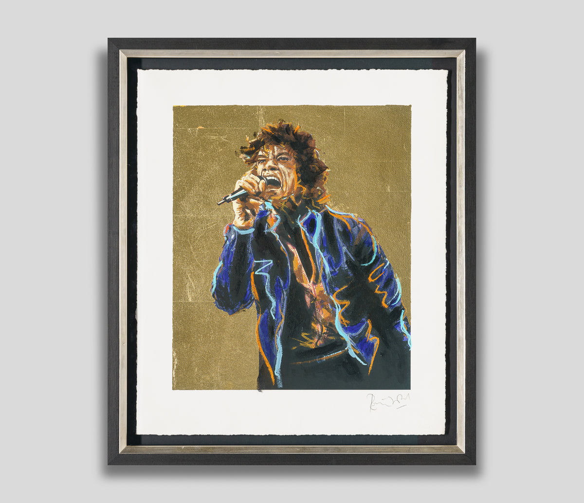 RWO ORI SVS 13483 1 Study for Mick II, Inkjet and Screenprint