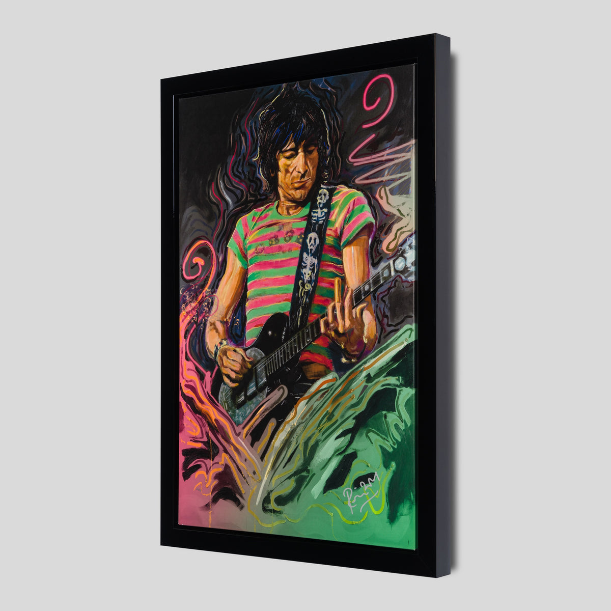 RWO SLE POR 94502 2 The Blue Smoke Suite Ronnie Boxed Canvas Edition