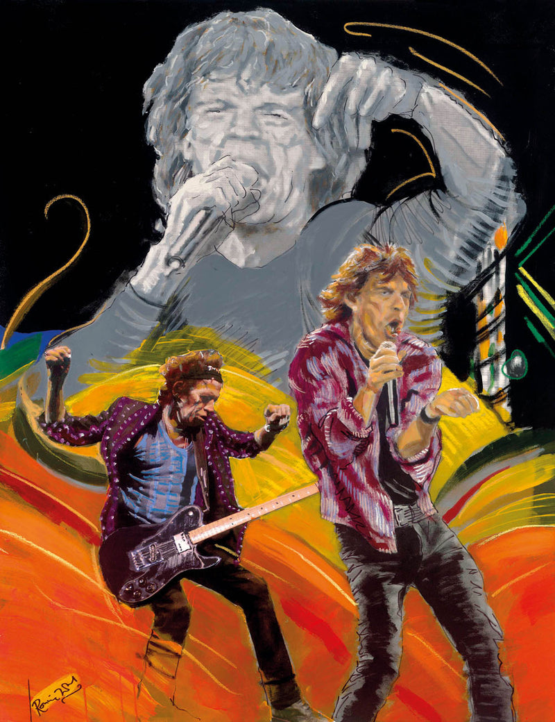 The Famous Flames - Rip This Joint - Giclee on Paper Edition