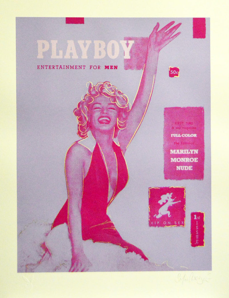 SCL Playboy 1st issue magenta and lilac