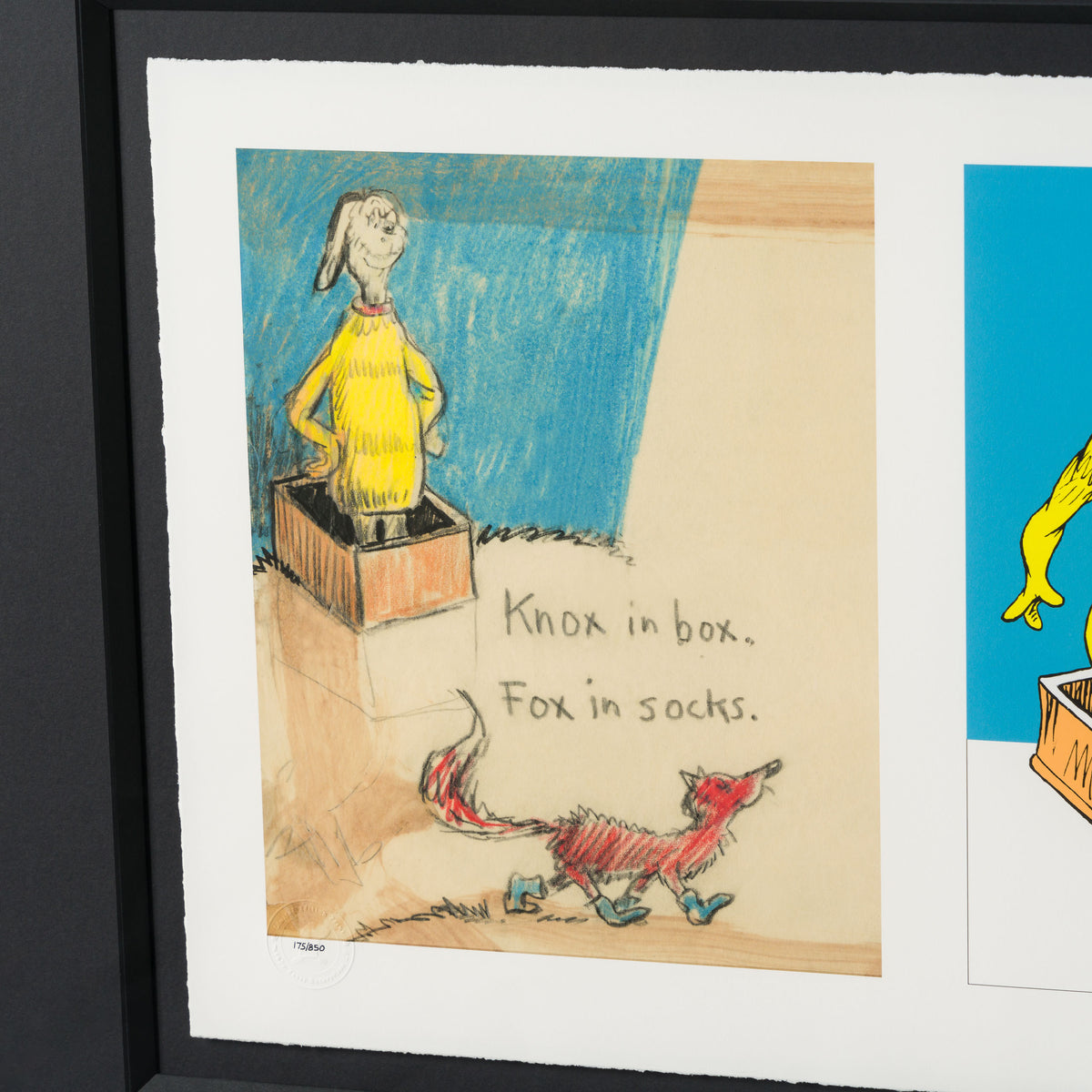 SEU Fox in Socks – Diptych and single 5