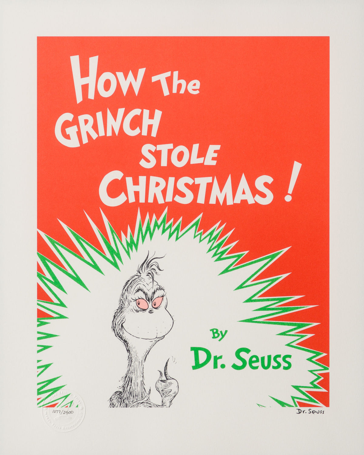 SEU How the Grinch Stole Christmas Book Cover 31