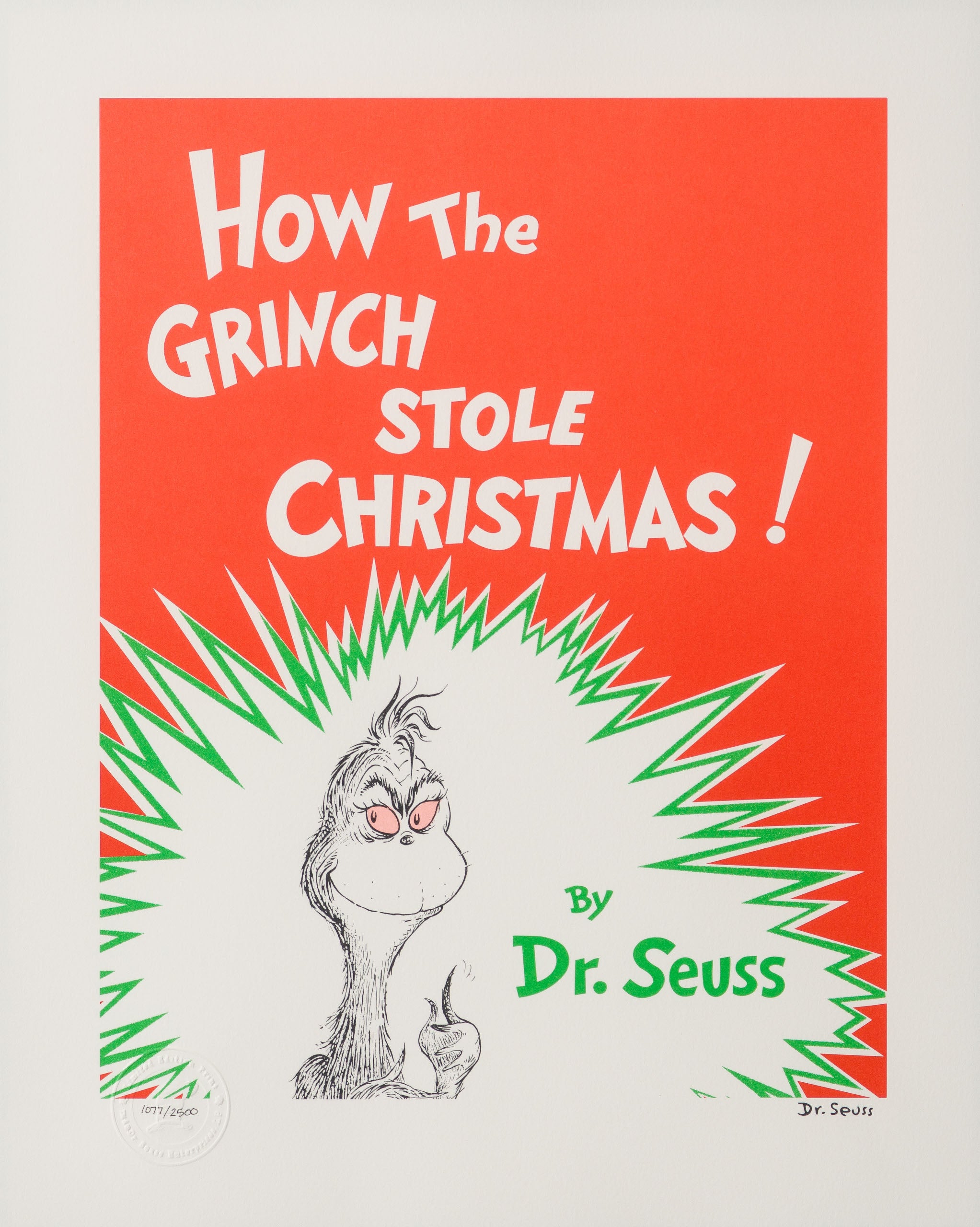SEU How the Grinch Stole Christmas Book Cover 31