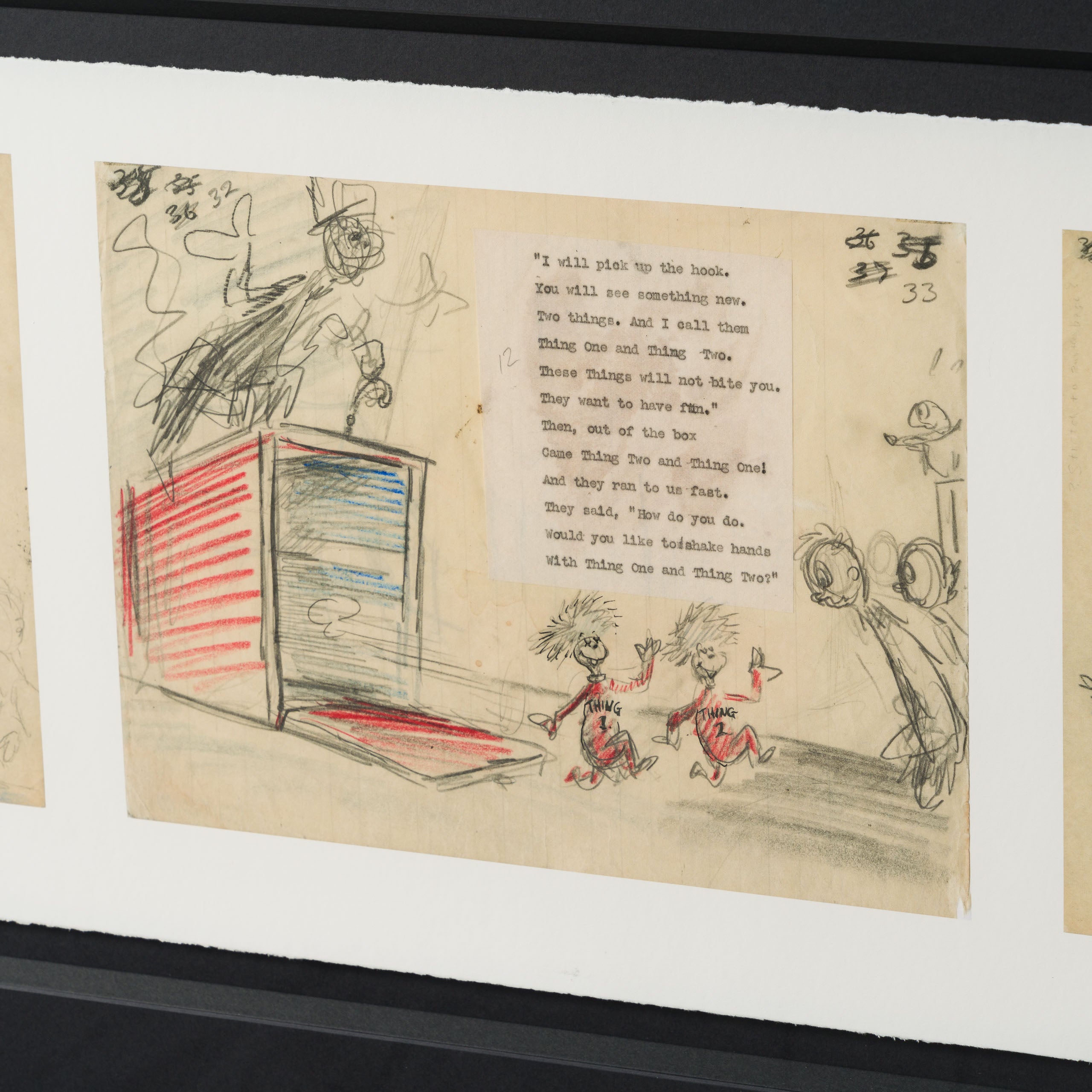 SEU Out of the box came thing two and thing one Triptych 5