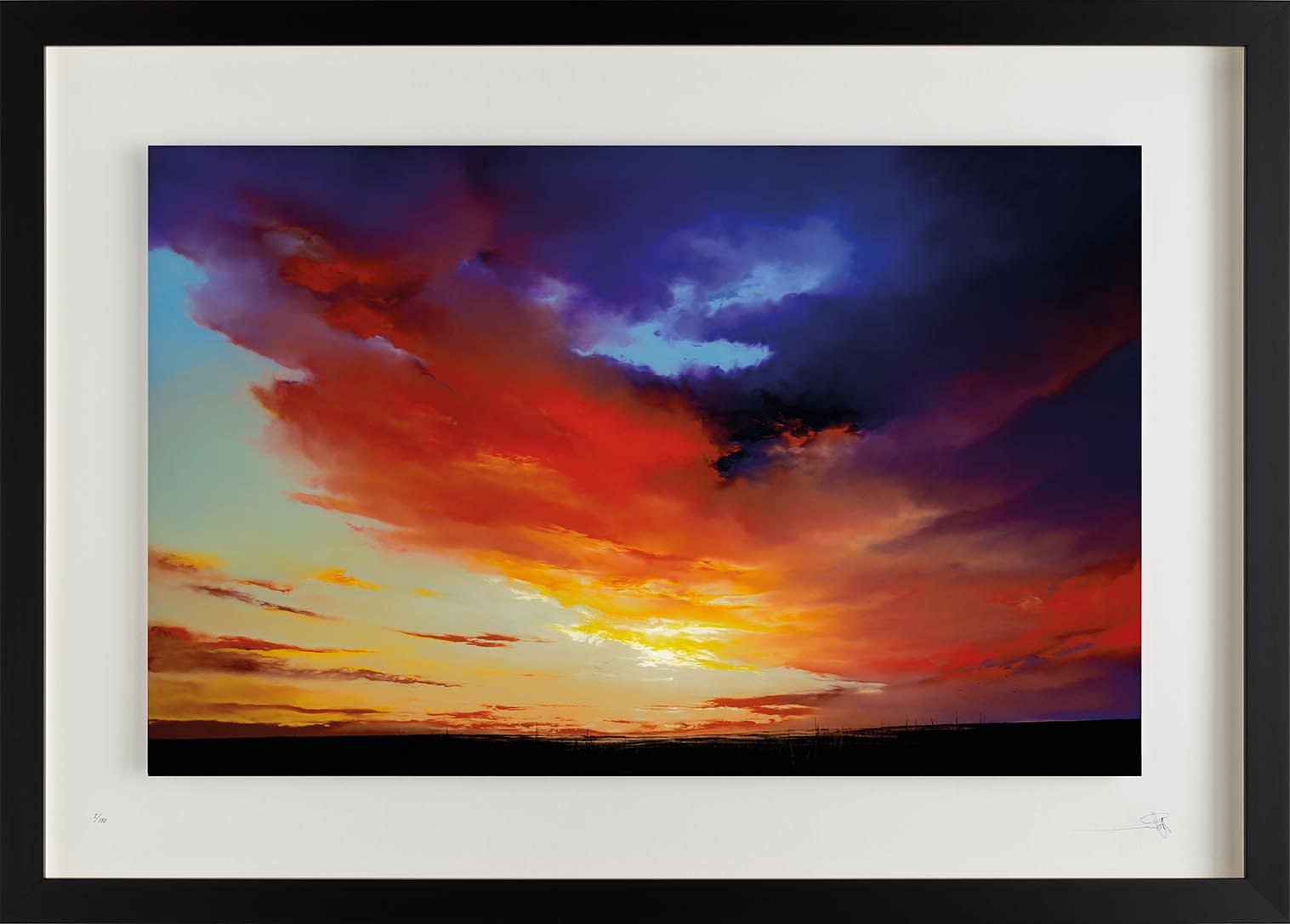 SKY OF SUBSTANCE FRAMED