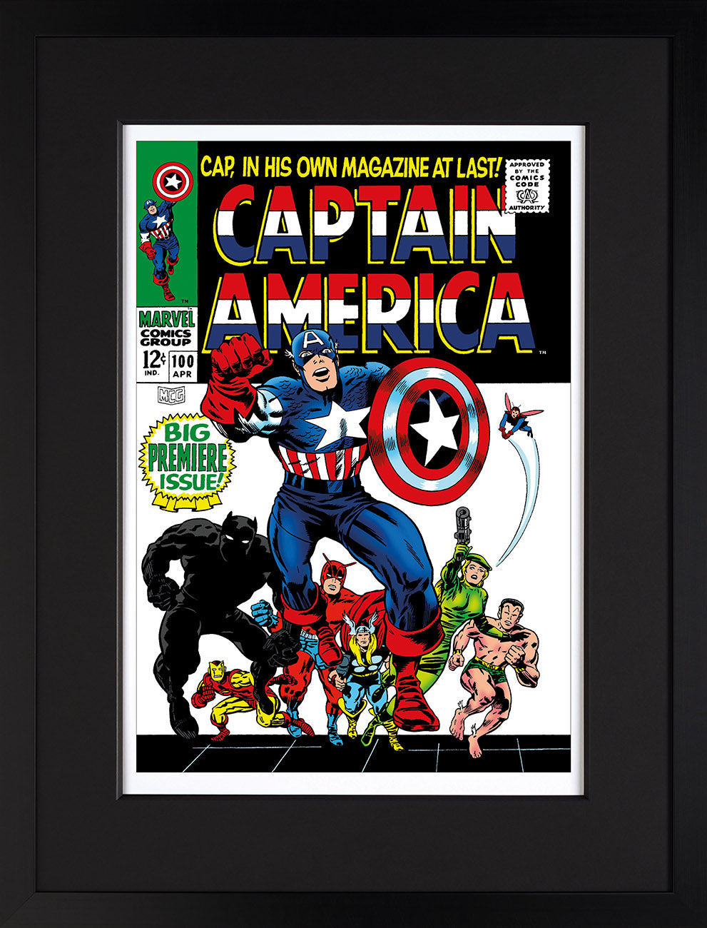 SLE Captain America 100 Big Premiere Issue%21 F