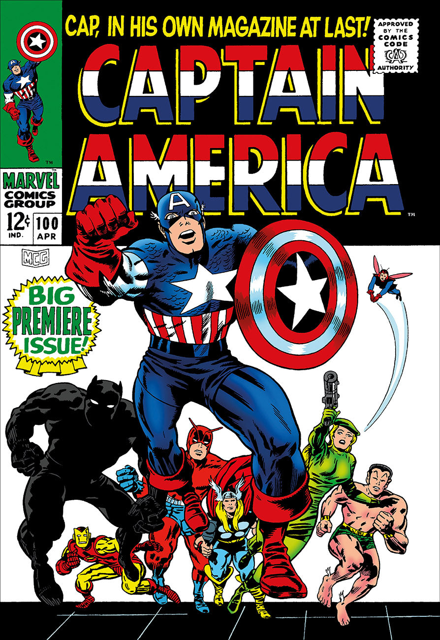 SLE Captain America 100 Big Premiere Issue%21