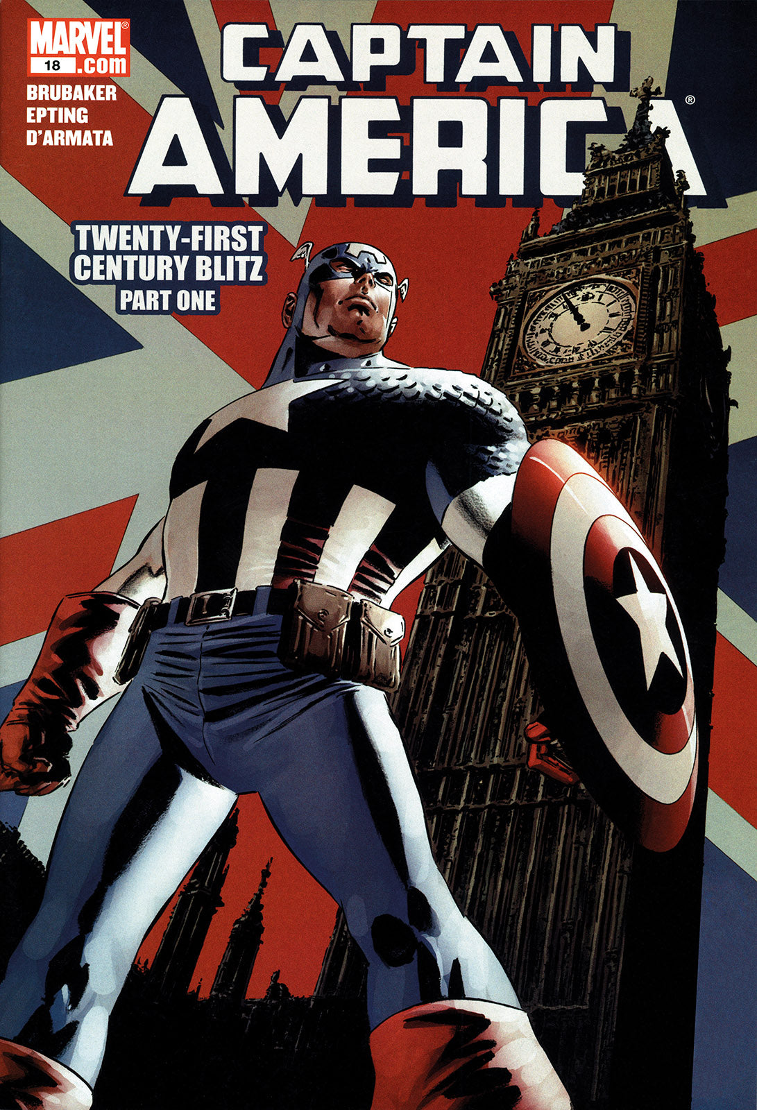 SLE Captain America #18 Twenty First Century Blitz