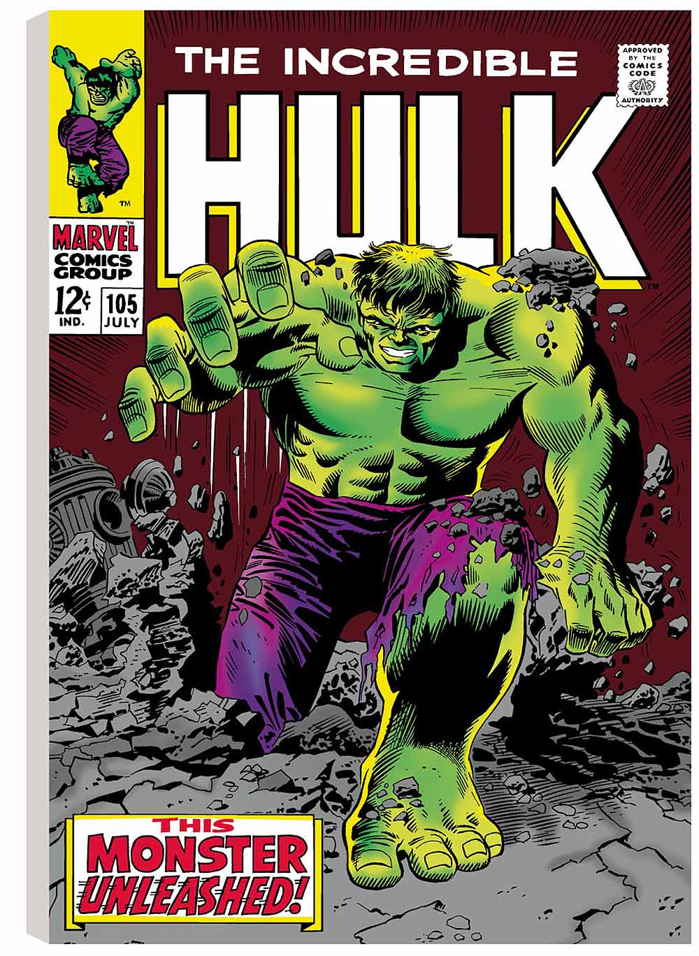 SLE The Incredible Hulk 105 This Monster Unleashed! BC