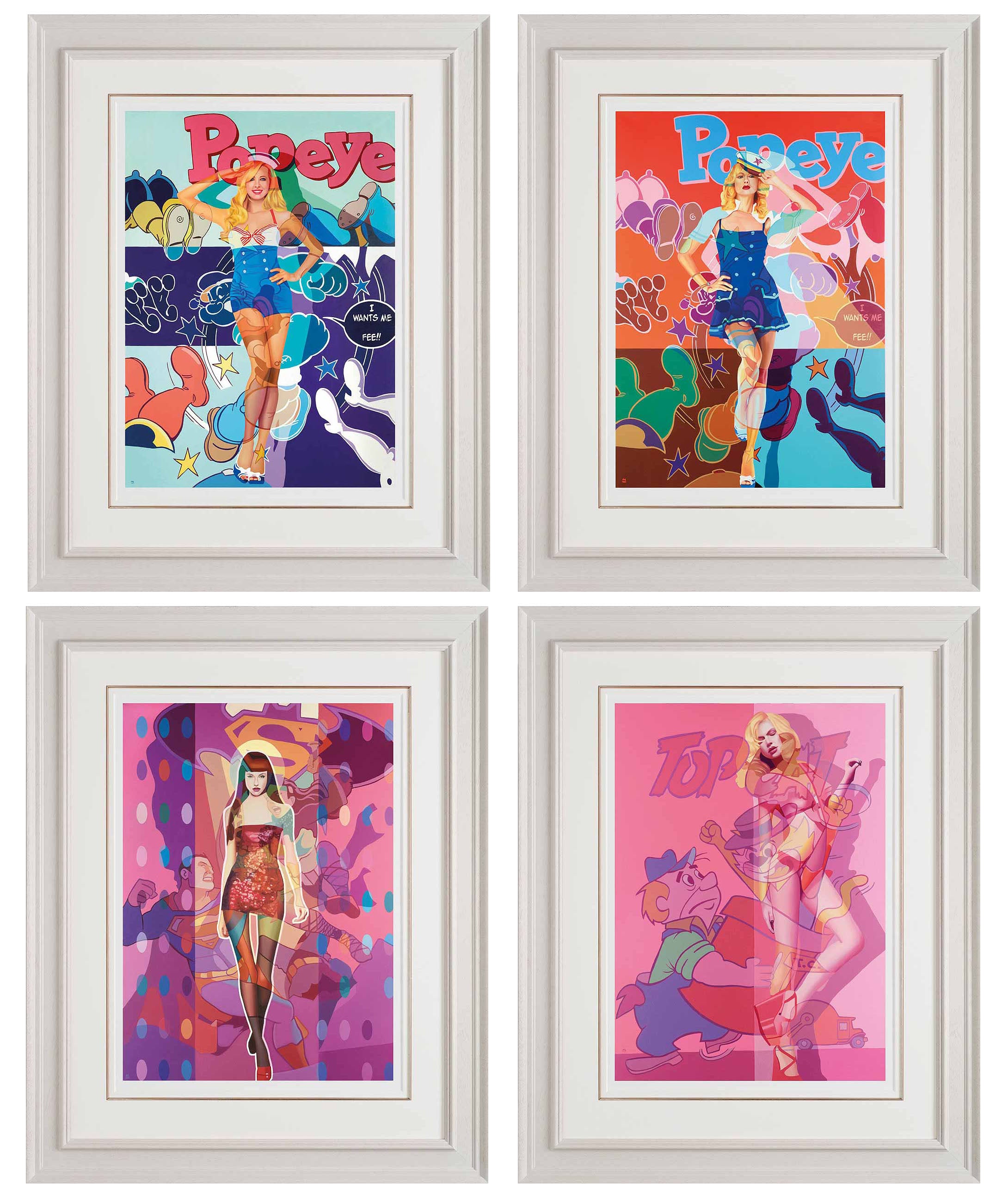 smc altered images portfolio framed