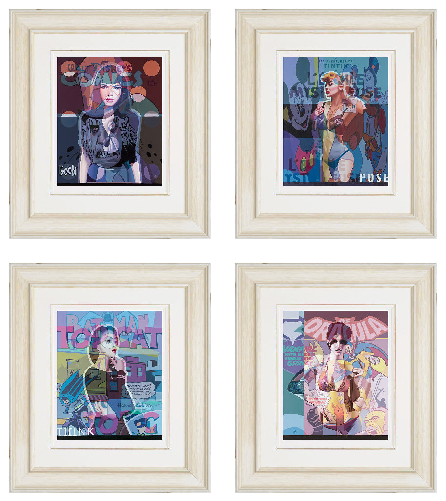 SMM Framed Portfolio x4