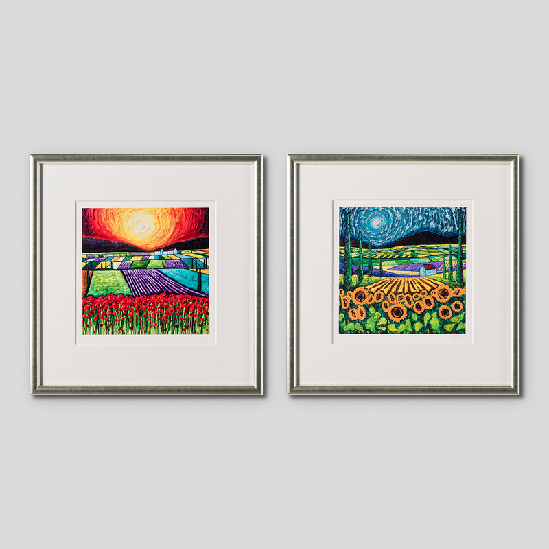 SRA Framed set of two paper editions