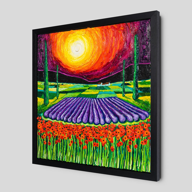 SRA ORI LAN 29488 2 Sunset On Lavender Field