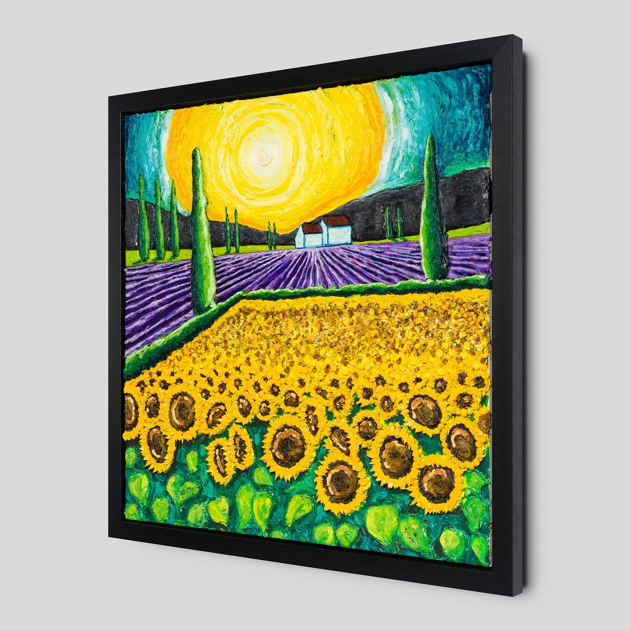 SRA ORI LAN 29489 2 Sunflowers At Daybreak